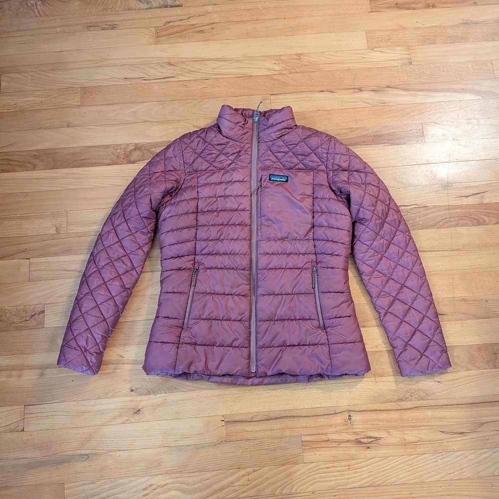 Patagonia Radalie Women's Puffer Jacket - Pink "Mystery Mauve" M - Picture 6 of 12